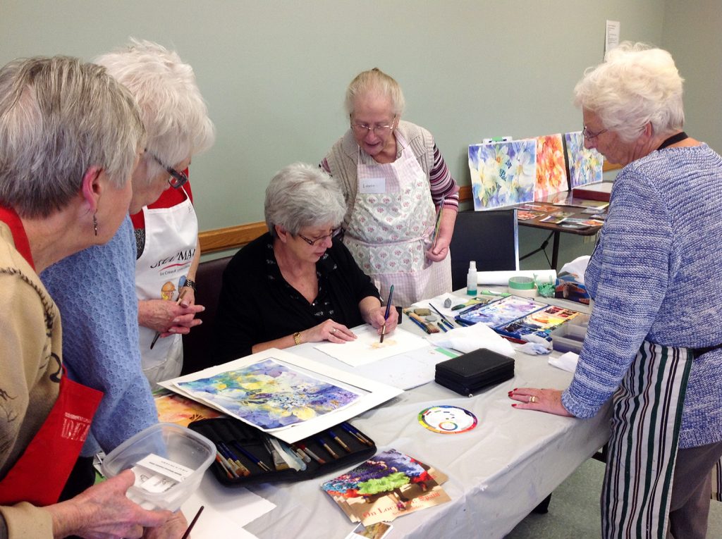 Nancy Newman art class